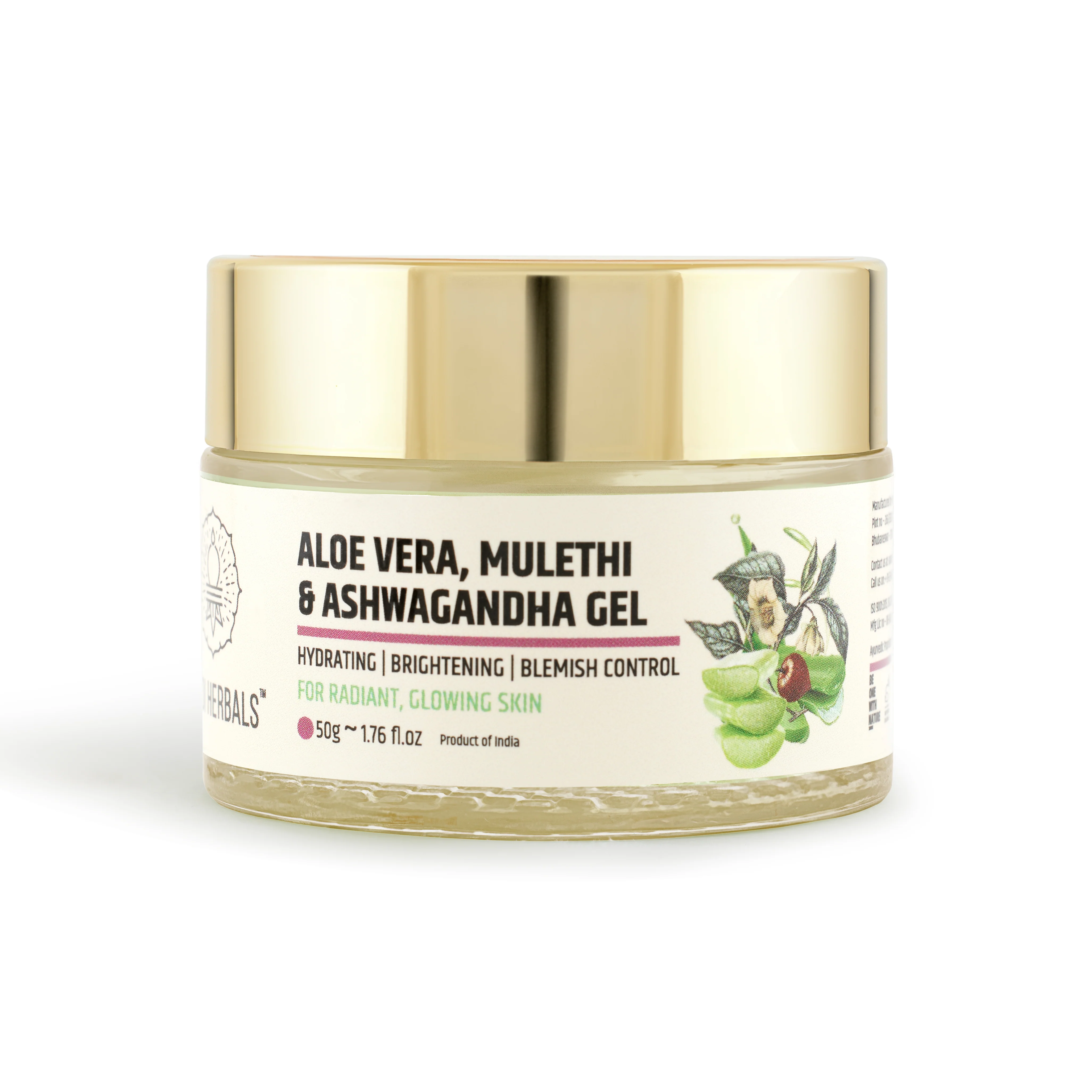 Aloe Vera Gel with Ashwagandha & Mulethi - Image 2