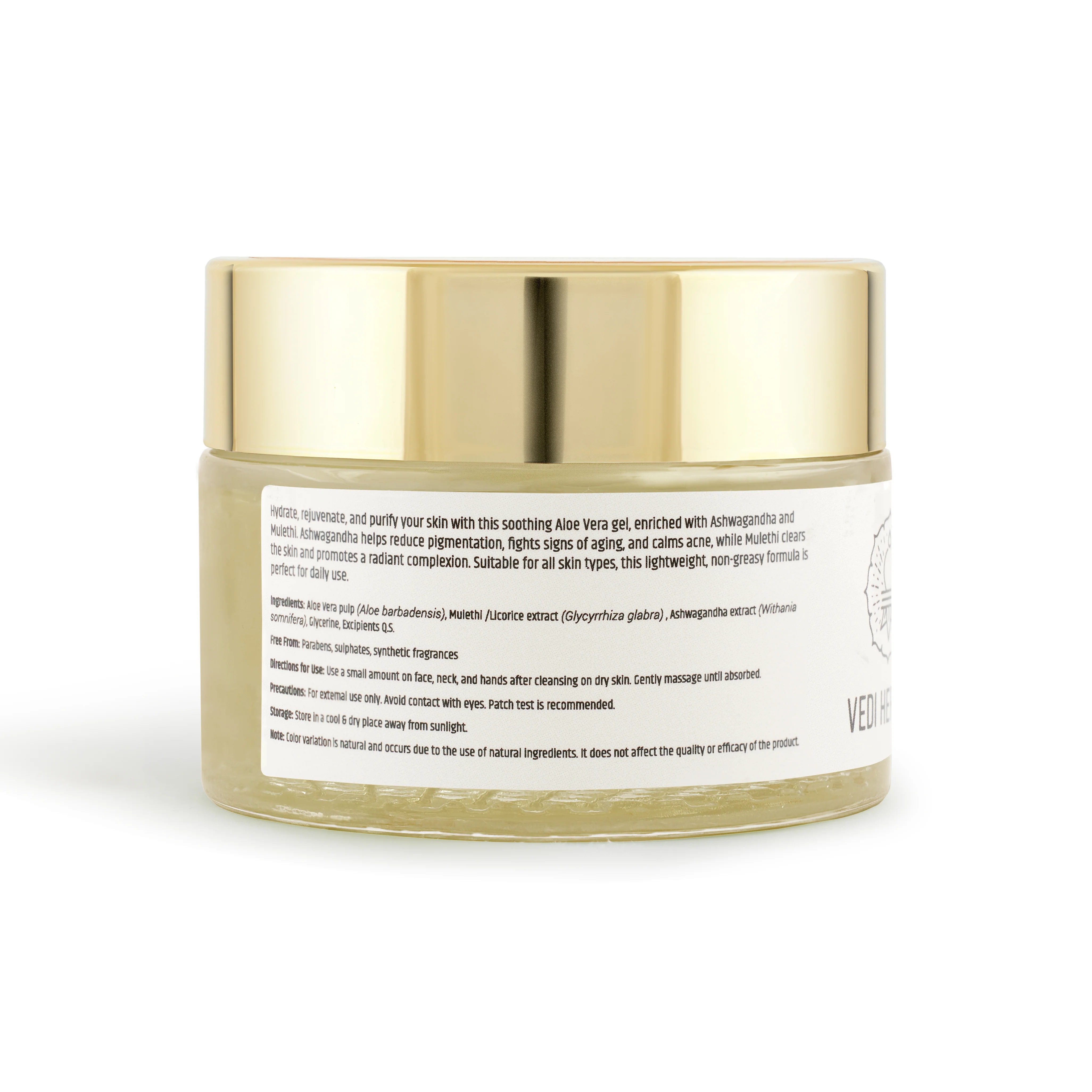 Aloe Vera Gel with Ashwagandha & Mulethi - Image 3