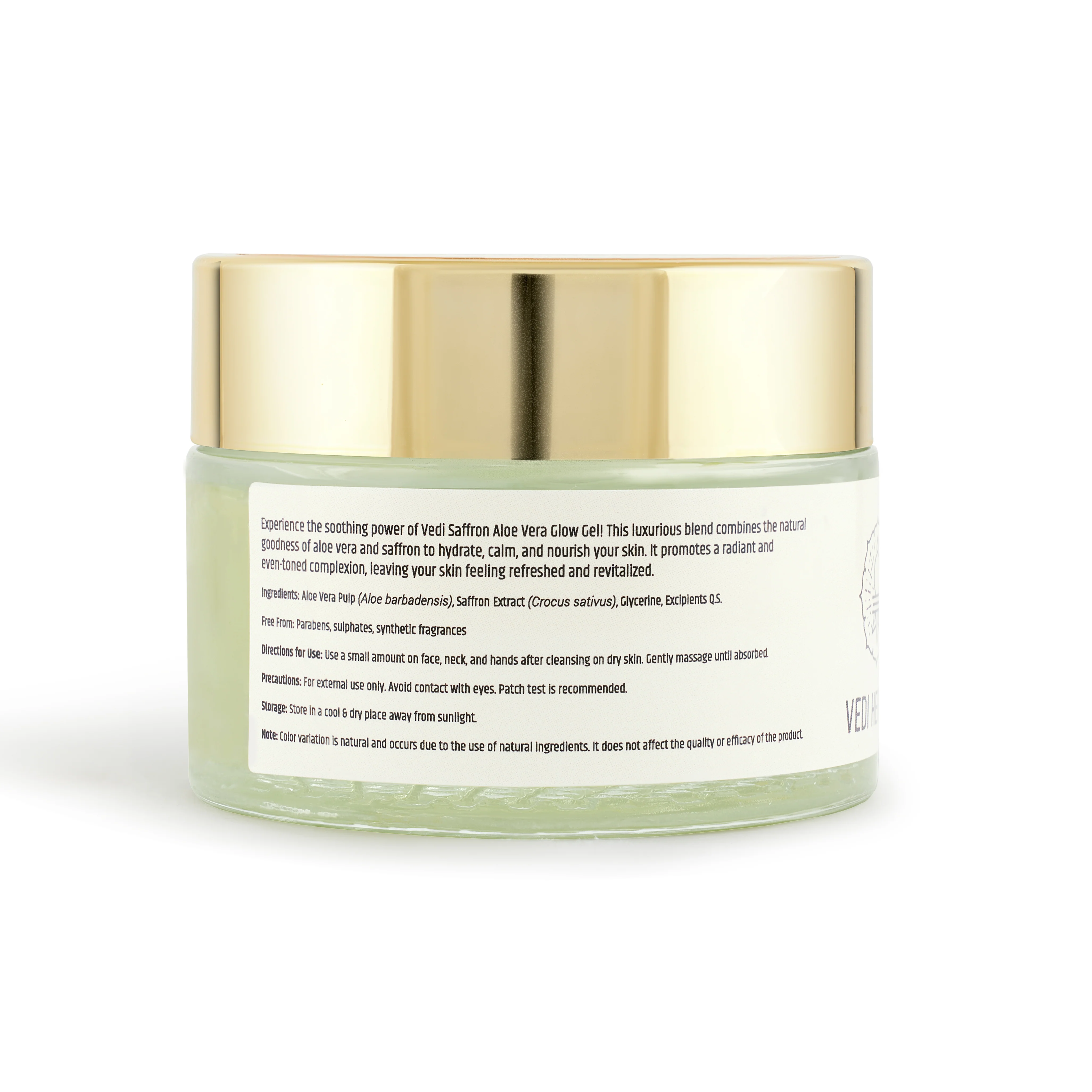 Aloe Vera Gel with Saffron - Image 2