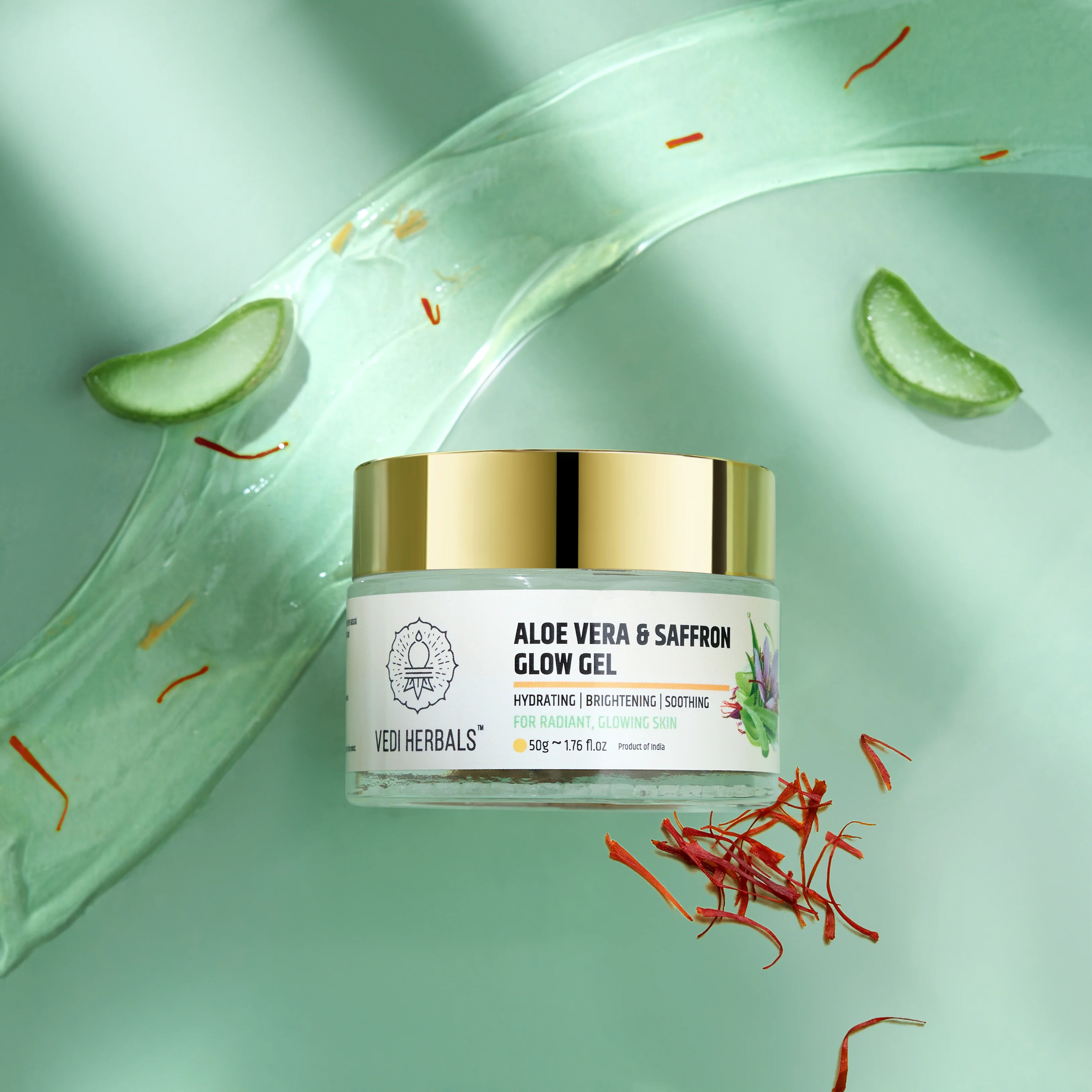 Aloe Vera Gel with Saffron - Image 4