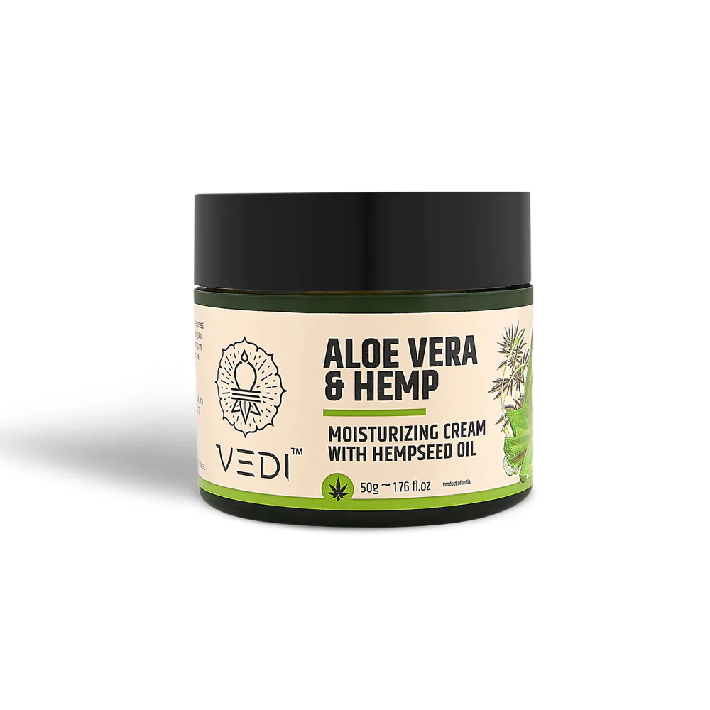 Aloe Vera & Hemp Moisturizing Cream