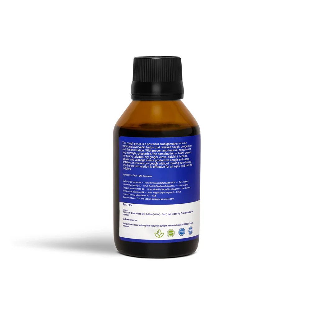 Ayurcalm | Ayurvedic Cough Syrup For Quick Relief From Dry, Wet Cough - Image 2
