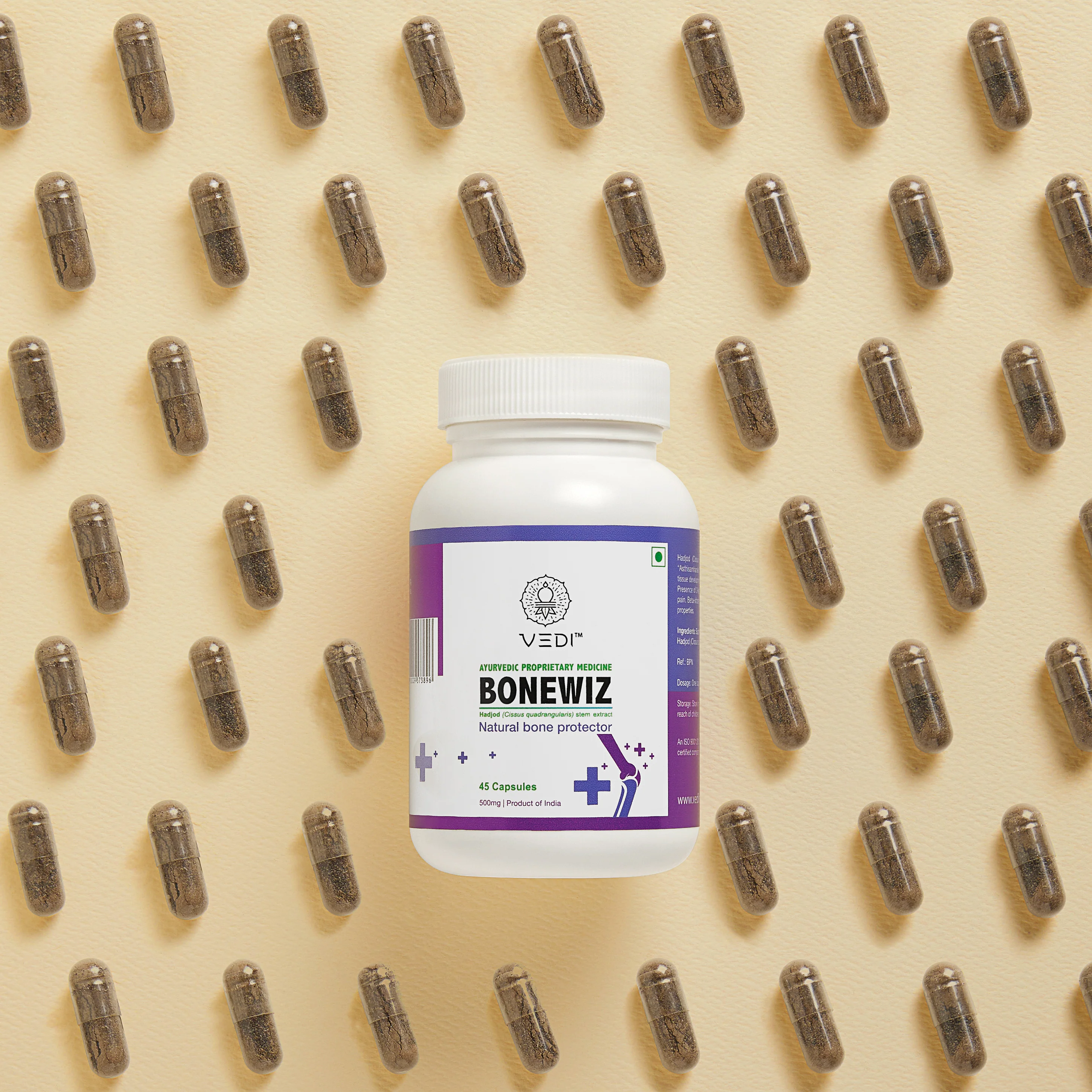 Bonewiz | Hadjod (Cissus Quadrangularis) Capsule - Image 3