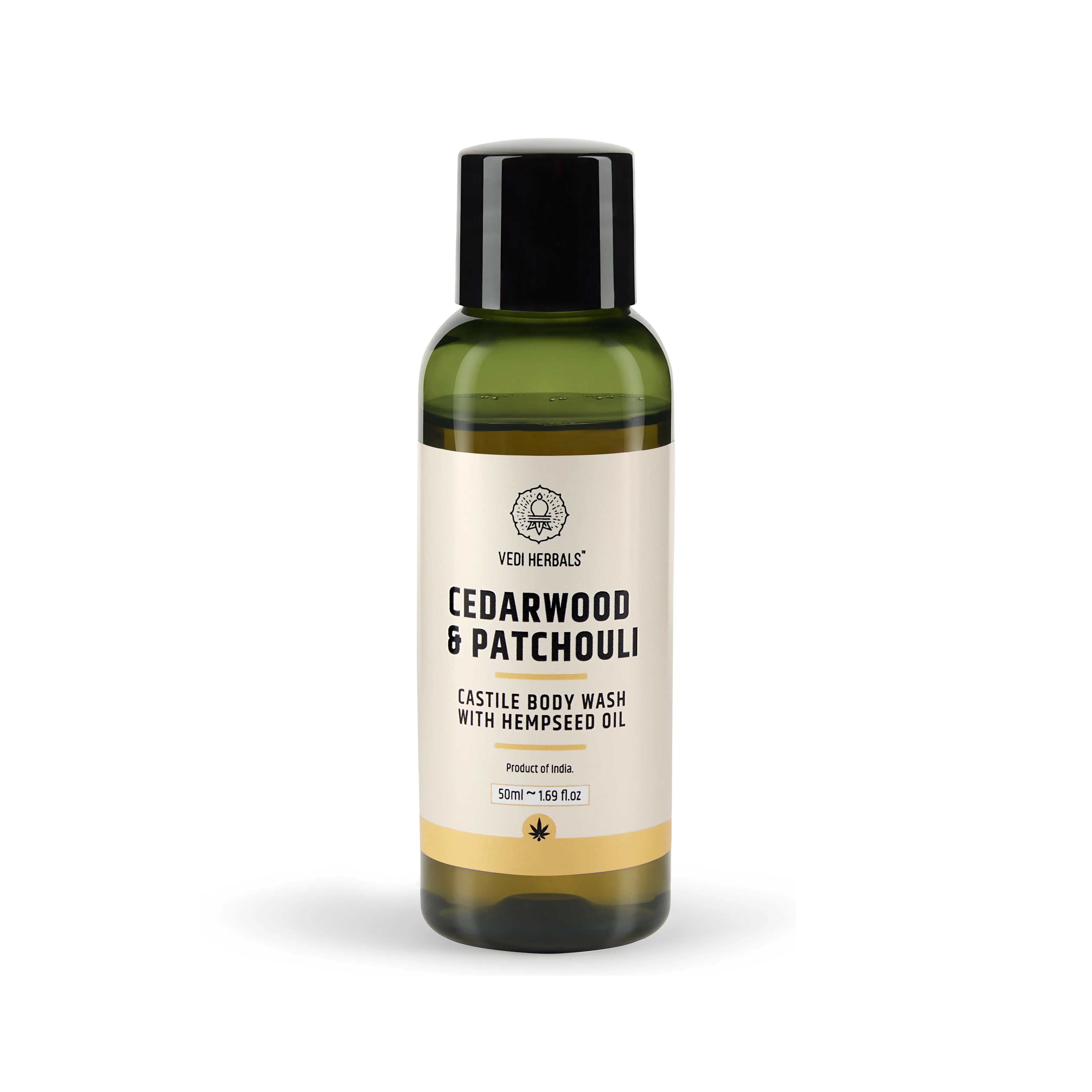 Cedarwood Patchouli Castile Body Wash