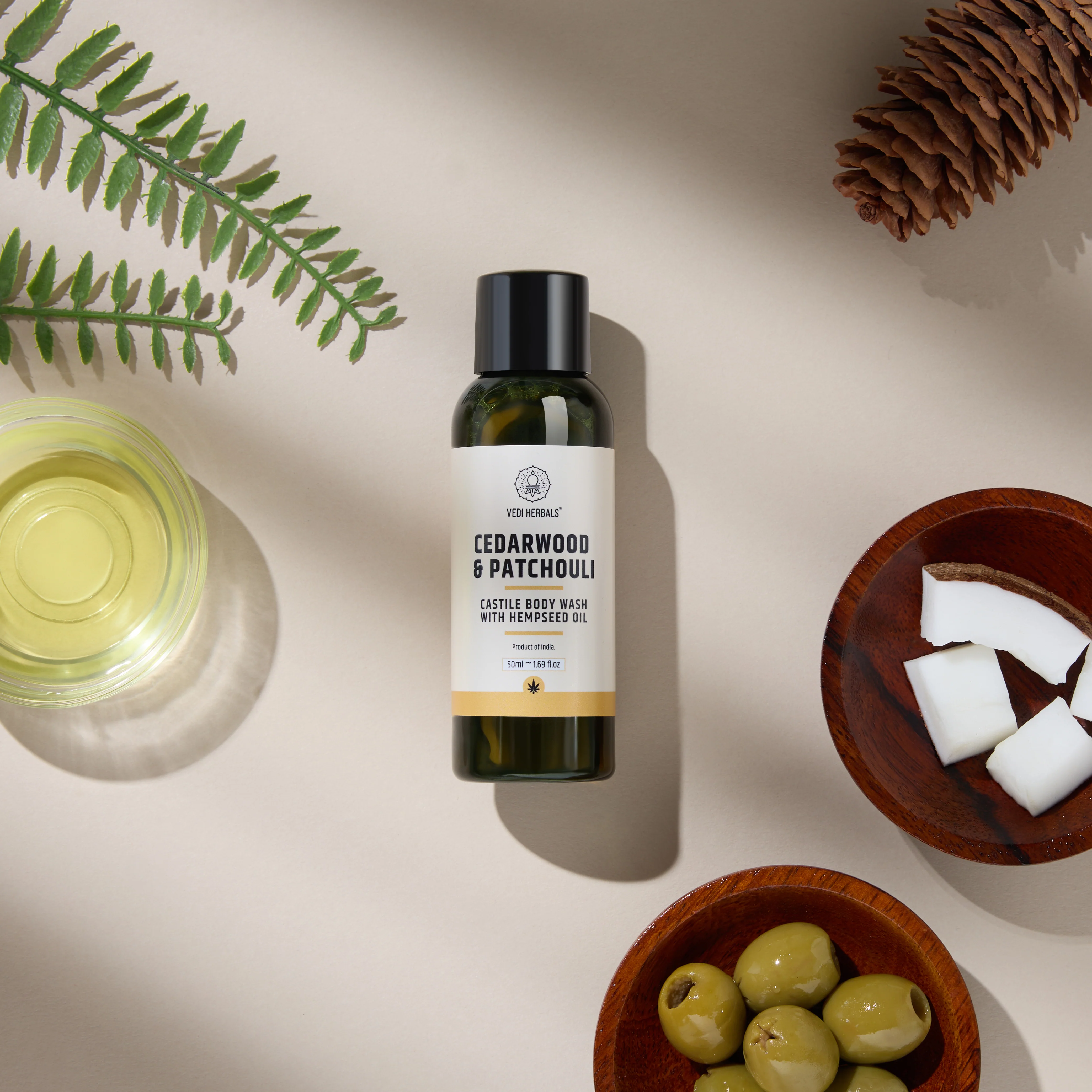 Cedarwood Patchouli Castile Body Wash - Image 3