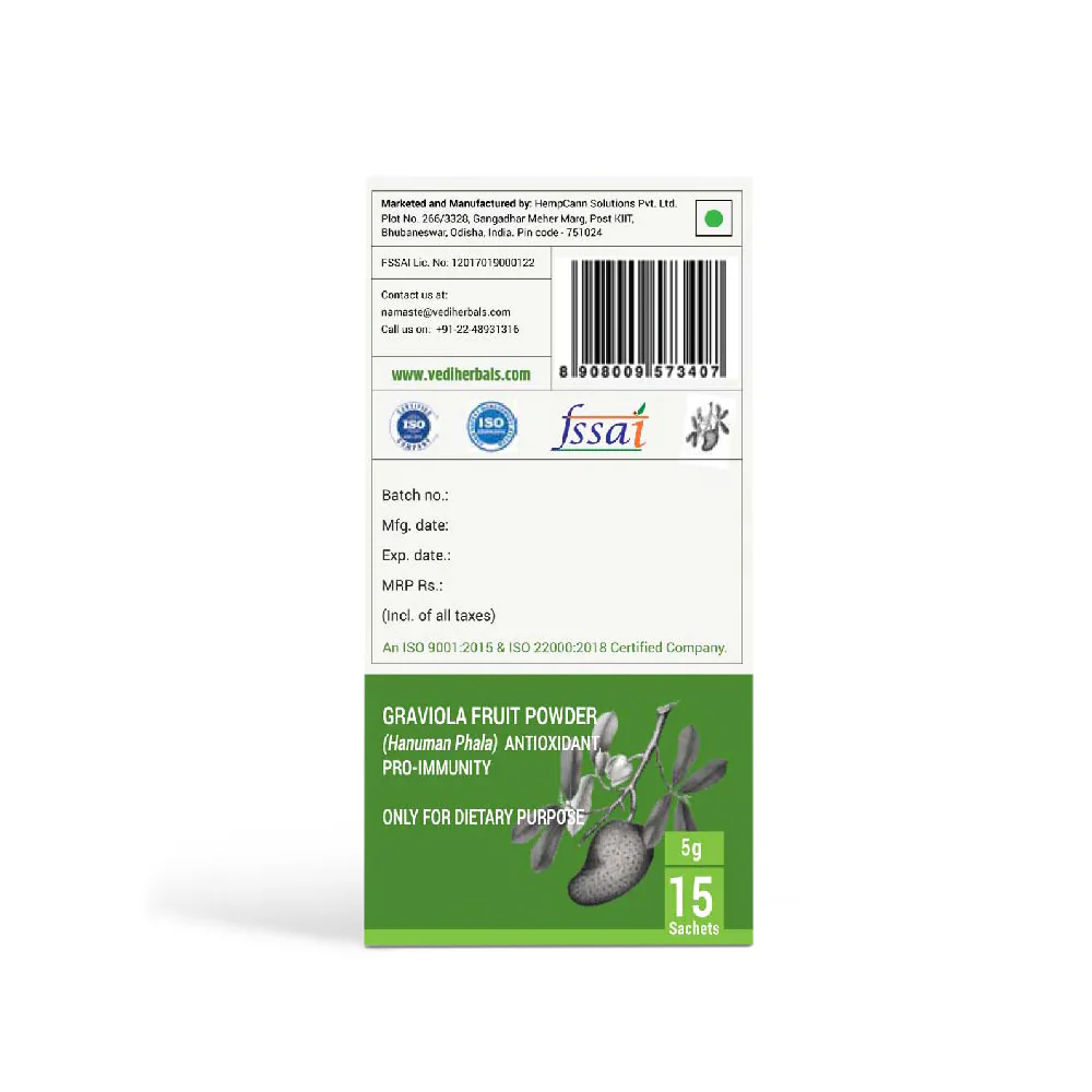 Anona (Graviola) Powder - Natural Immune Booster Supplement - Image 3
