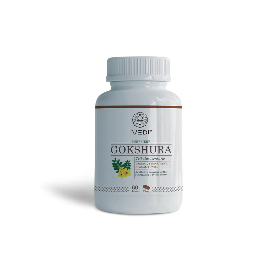 Gokshura Tablets: Promotes strength, endurance, and overall well-being