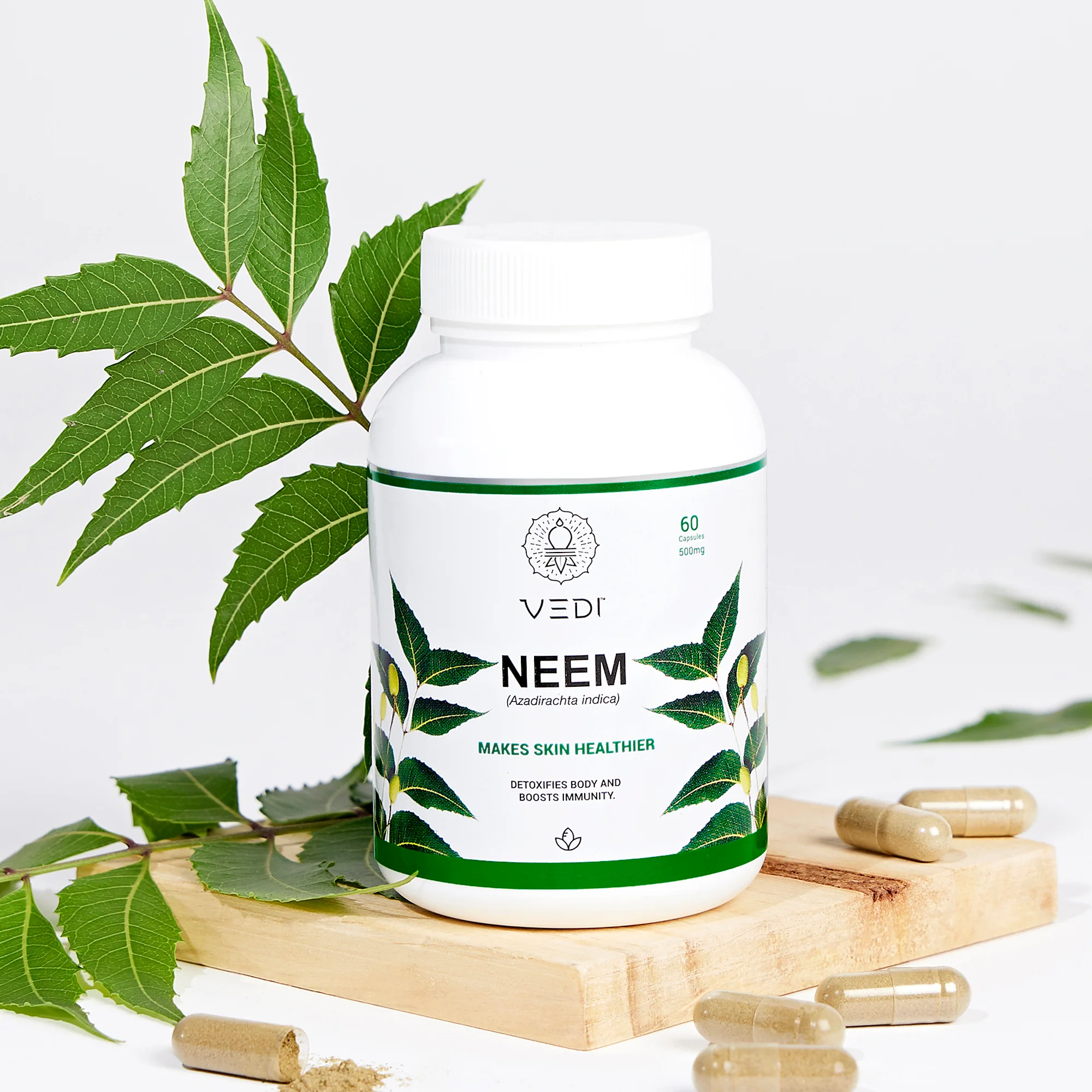 Neem Capsules | Natural Skin & Immunity Booster - Image 3