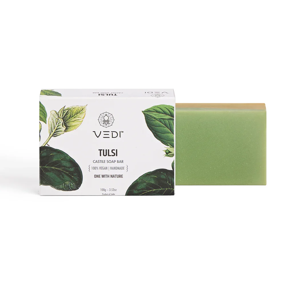 Tulsi Castile Soap Bar - Image 2