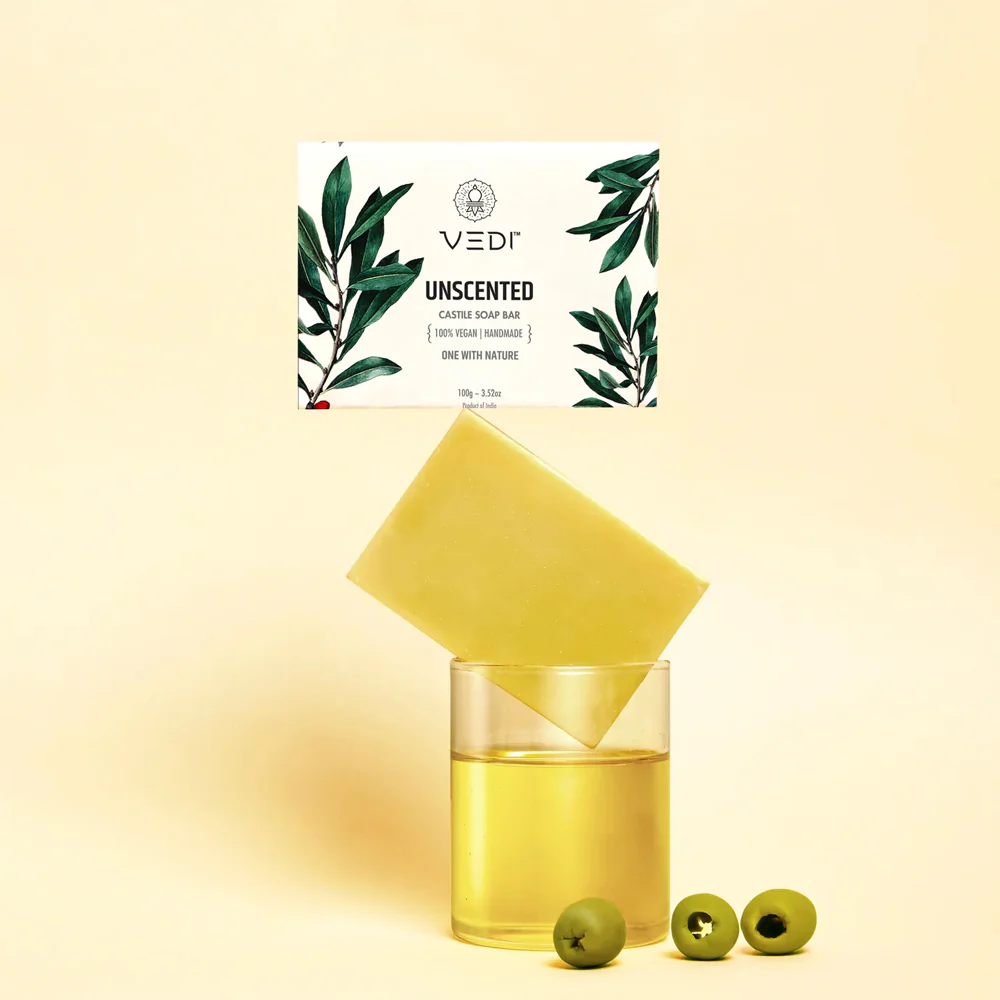Unscented Castile Soap Bar - Image 4