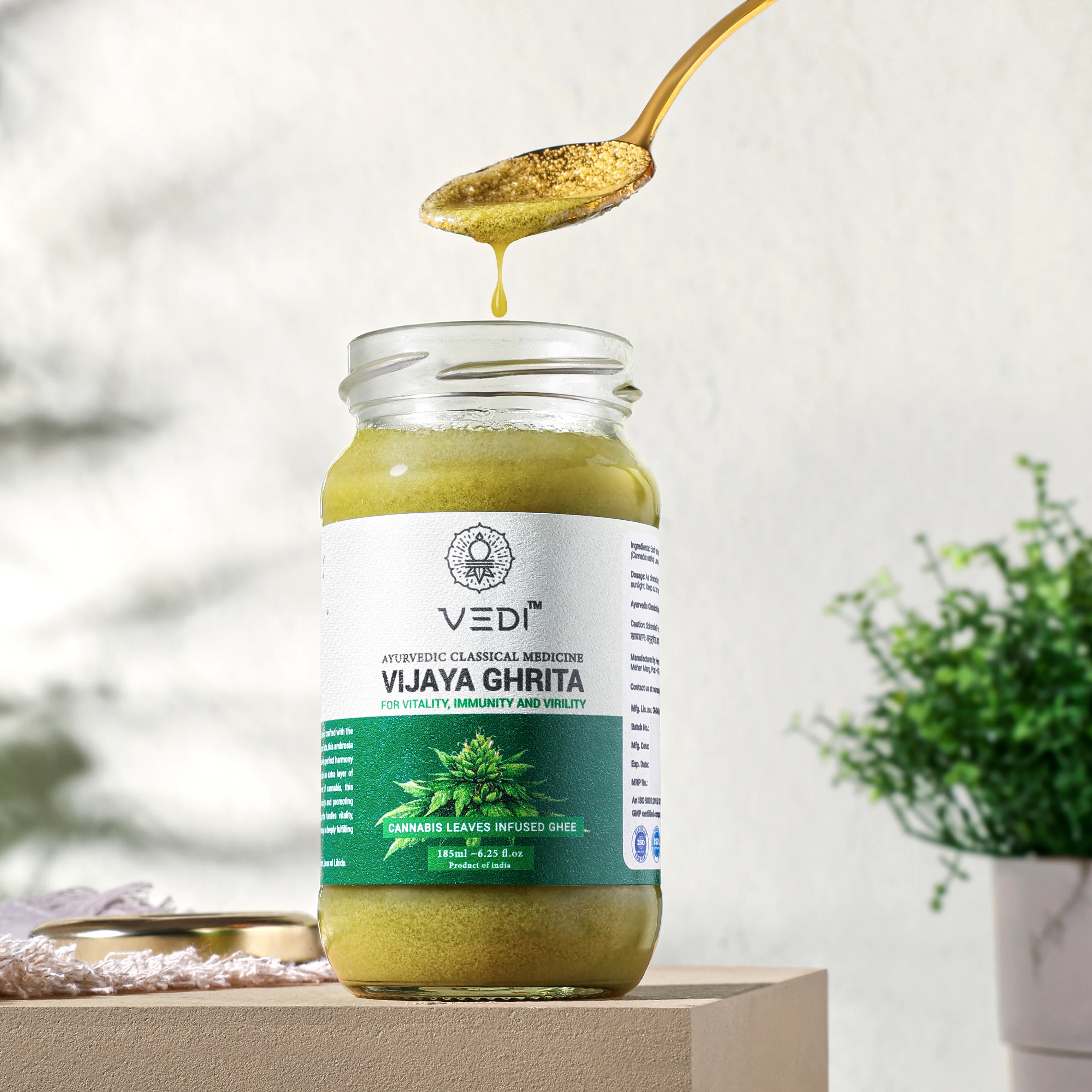 Vijaya Ghrita | Ayurvedic Medicated Ghee | 185 Ml - Image 4